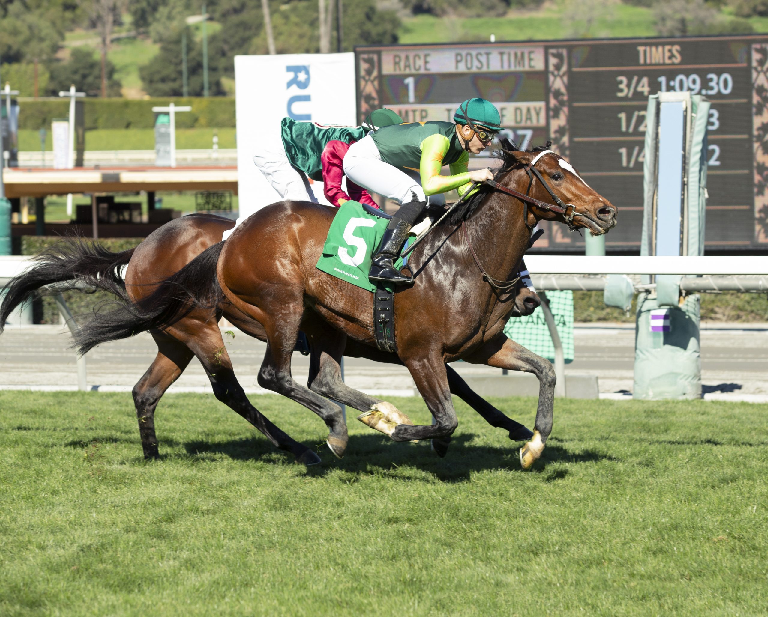 MASTERY's Epoch Proves Best At Santa Anita - Claiborne